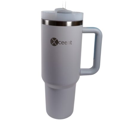 Xceent Quencher Stainless steel Vacuum insulated 40 oz tumbler with handle, Straw Lid for Coffee, Water, Tea and many more - Image 3